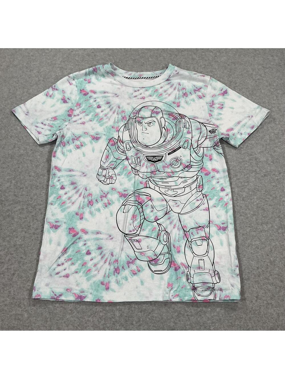 Disney Pixar Lightyear Buzz Tie Dye Graphic Tee‎ Shirt XL